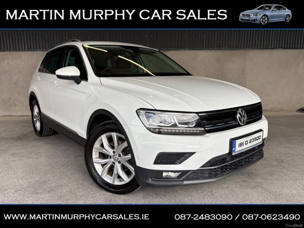 Volkswagen Tiguan SUV, Diesel, 2018, White