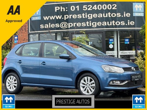 Volkswagen Polo Hatchback, Petrol, 2017, Blue