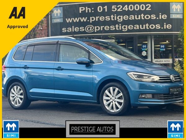 Volkswagen Touran MPV, Petrol, 2016, Blue