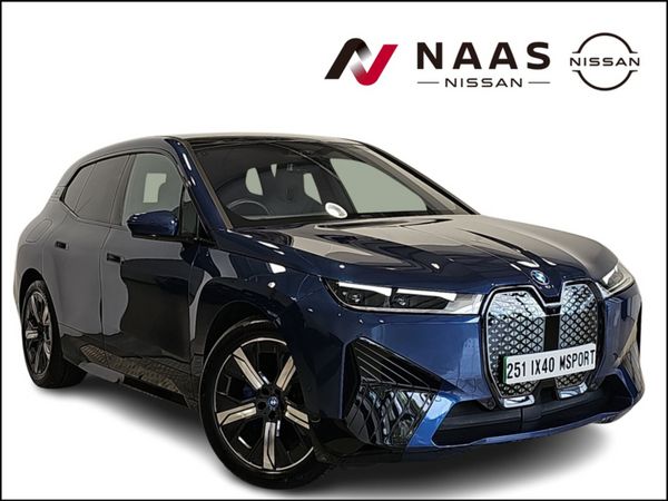 BMW iX Estate, Electric, 2025, Blue
