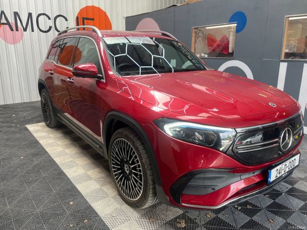 Mercedes-Benz EQB SUV, Electric, 2024, Red