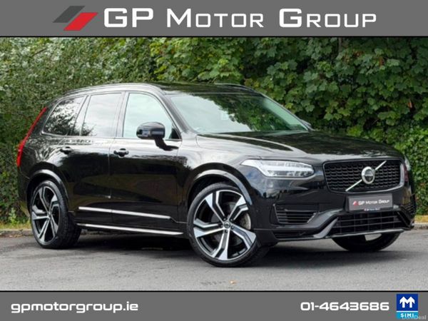 Volvo XC90 Estate, Petrol Plug-in Hybrid, 2024, Black