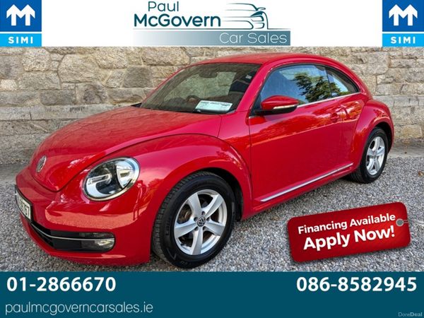 Volkswagen Beetle Hatchback, Petrol, 2013, Red