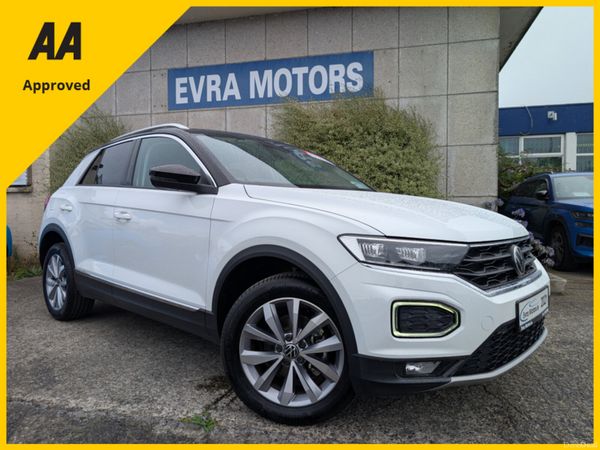 Volkswagen T-Roc SUV, Petrol, 2021, White