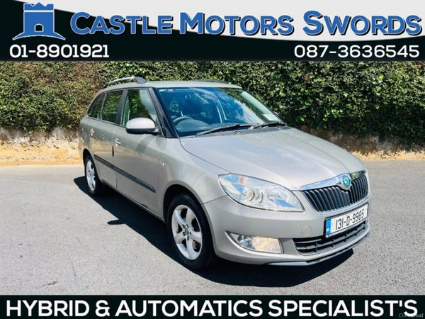 Skoda Fabia Estate, Petrol, 2013, Beige