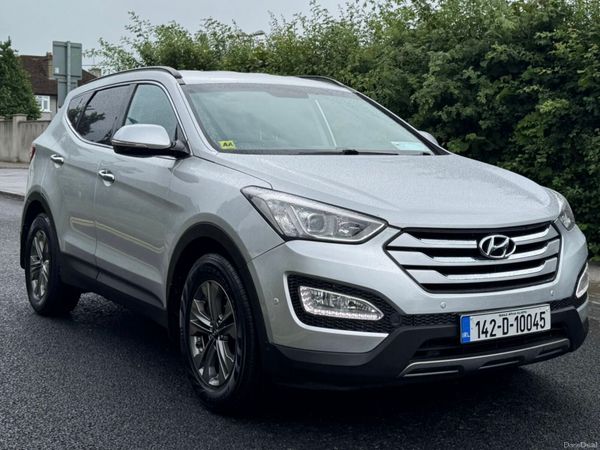 Hyundai Santa Fe SUV, Diesel, 2014, Silver