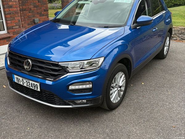 Volkswagen T-Roc SUV, Diesel, 2019, Blue