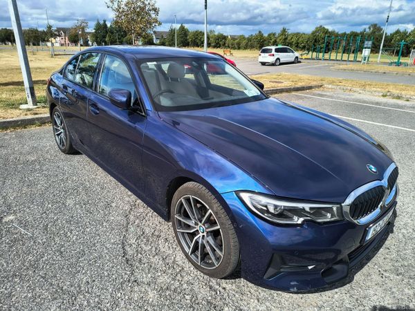 BMW 3-Series Saloon, Diesel, 2019, Blue
