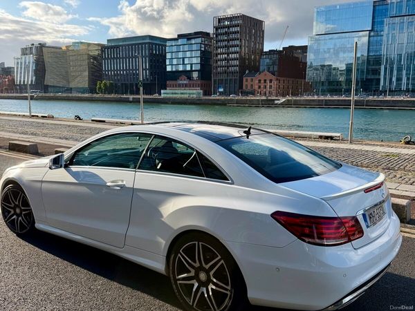 Mercedes-Benz E-Class Coupe, Diesel, 2016, White
