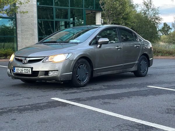Honda Civic Saloon, Petrol Hybrid, 2007, Grey