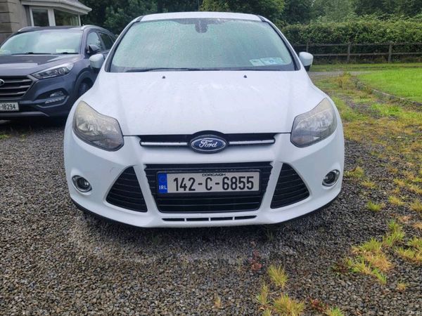 Ford Focus Hatchback, Diesel, 2014, White