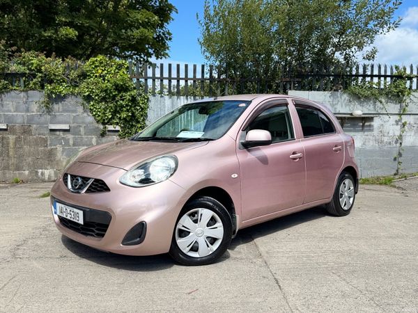 Nissan March Hatchback, Petrol, 2014, Pink
