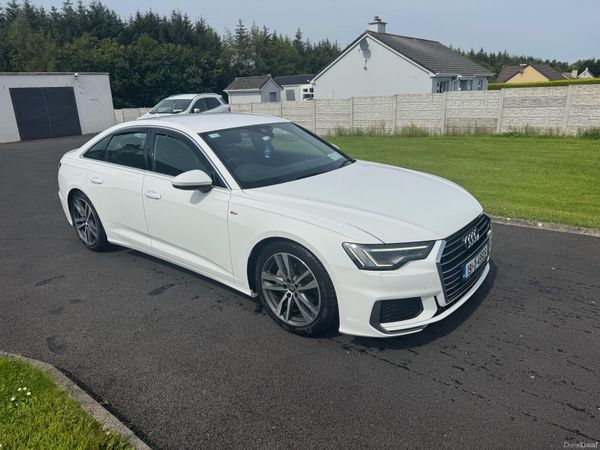 Audi A6 Saloon, Diesel, 2019, White