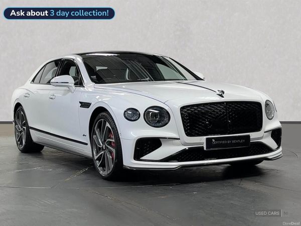 Bentley Flying Spur Saloon, Electric, 2025, White