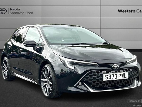 Toyota Corolla Hatchback, Petrol Hybrid, 2024, Black