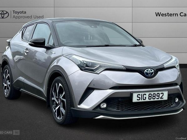 Toyota C-HR SUV, Petrol Hybrid, 2017, Silver