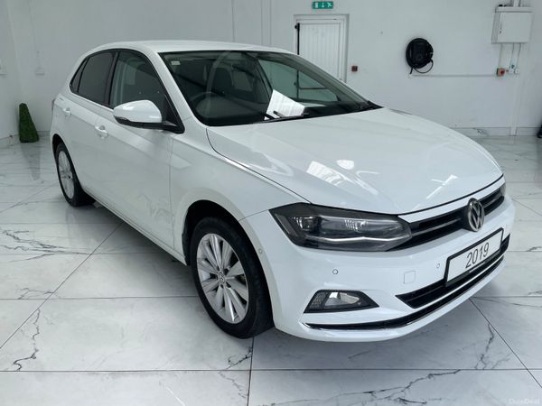 Volkswagen Polo Hatchback, Petrol, 2019, White