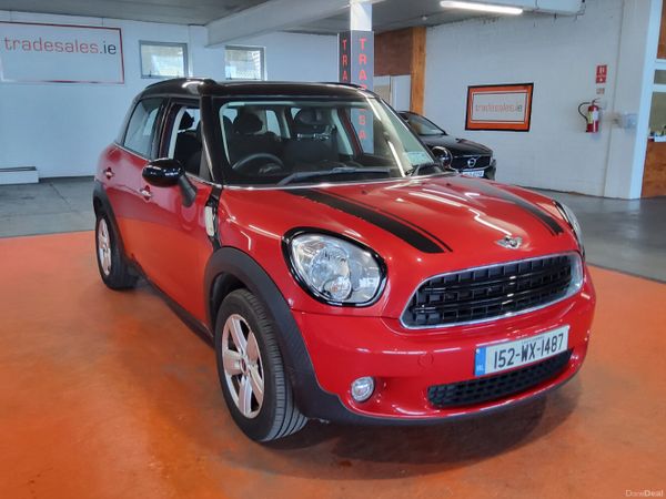 Mini Countryman Hatchback, Petrol, 2015, Red