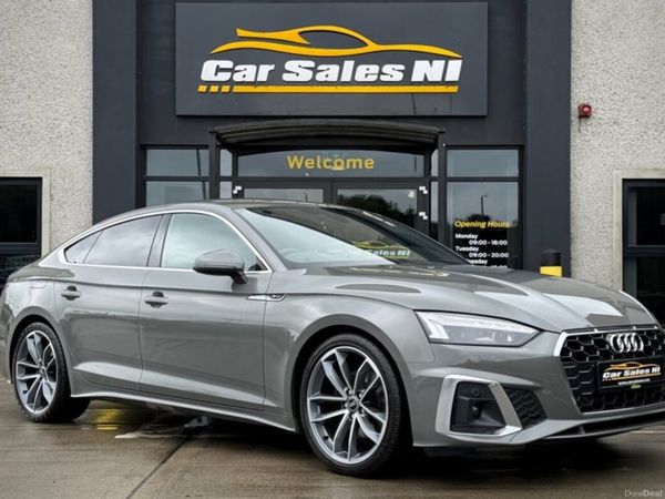 Audi A5 Hatchback, Diesel Hybrid, 2023, Grey