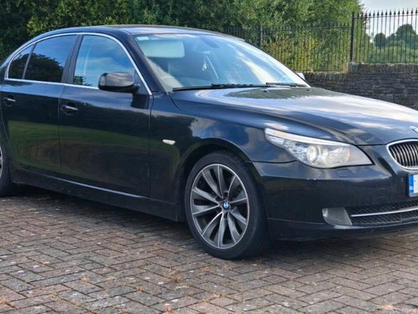 BMW 5-Series Saloon, Diesel, 2008, Black