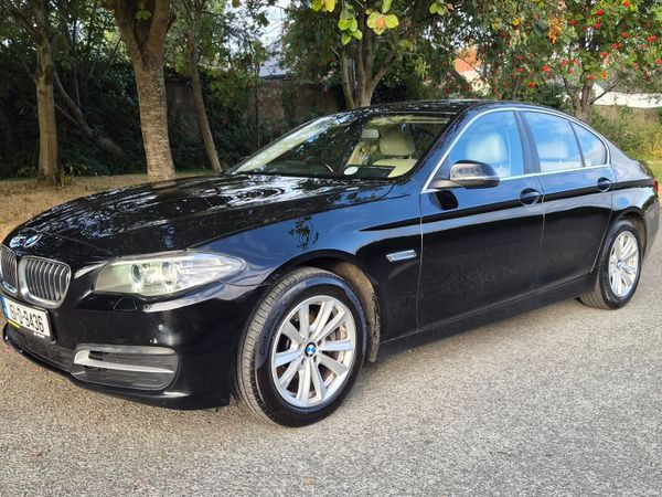 BMW 5-Series Saloon, Diesel, 2015, Black