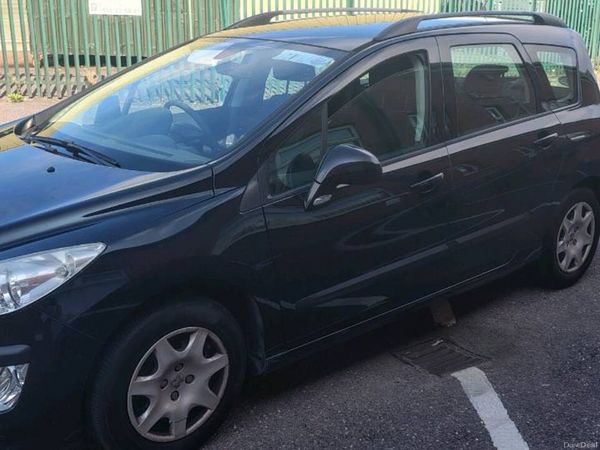 Peugeot 308 Estate, Diesel, 2010, Black