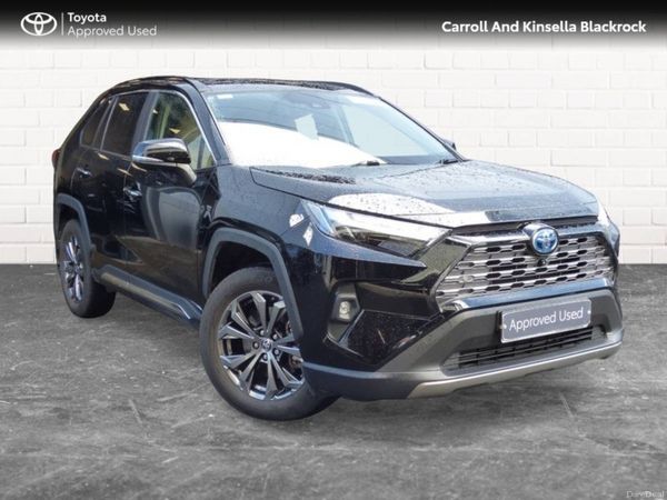 Toyota RAV4 SUV, Petrol Hybrid, 2023, Black
