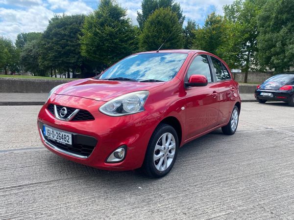 Nissan Micra Hatchback, Petrol, 2015, Red