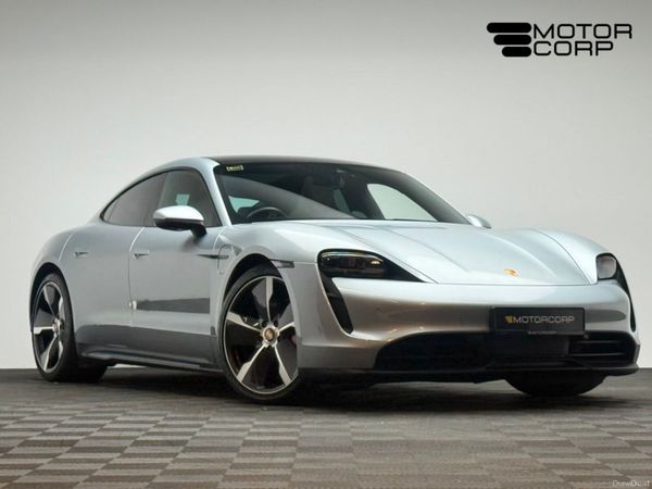 Porsche Taycan Saloon, Electric, 2021, Silver