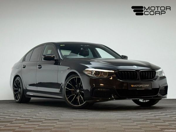 BMW 5-Series Saloon, Diesel, 2019, Black