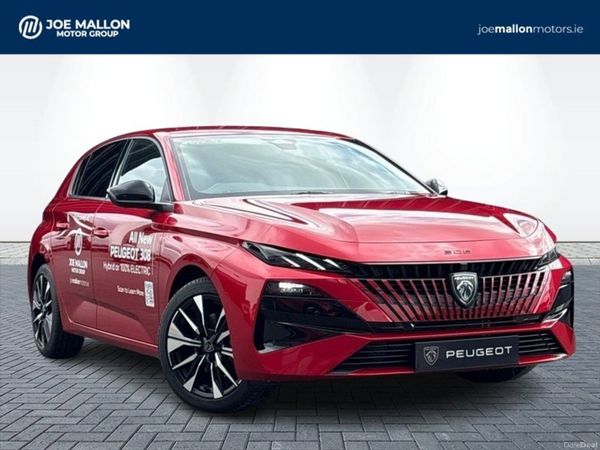 Peugeot 308 Hatchback, Petrol Hybrid, 2026, Red