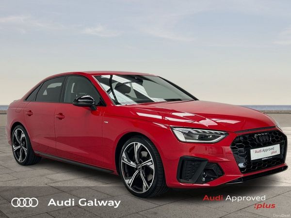 Audi A4 Saloon, Diesel, 2024, Red