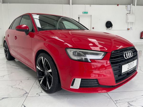 Audi A3 Hatchback, Petrol, 2017, Red