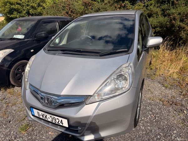 Honda Fit Hatchback, Petrol Hybrid, 2011, Silver