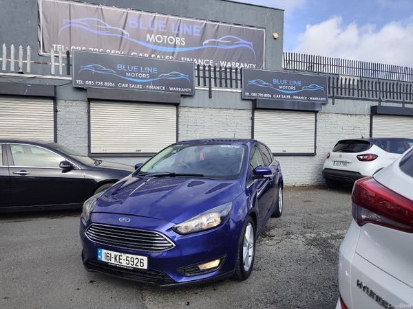 Ford Focus Hatchback, Petrol, 2016, Blue
