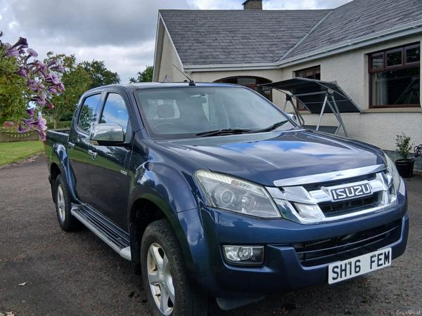 Isuzu D-Max Pick Up, Diesel, 2016, Blue