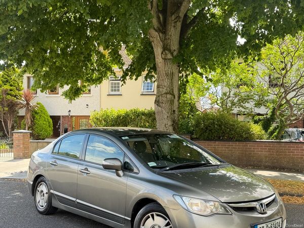 Honda Civic Saloon, Petrol Hybrid, 2007, Grey