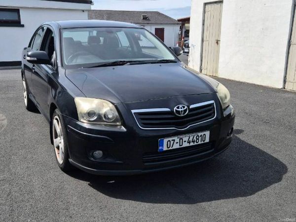 Toyota Avensis Saloon, Petrol, 2007, Black