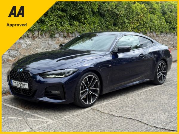 BMW 4-Series Coupe, Diesel, 2021, Blue