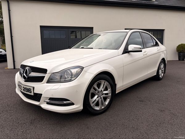 Mercedes-Benz C-Class Saloon, Diesel, 2014, White