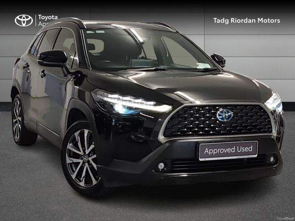 Toyota Corolla Cross SUV, Petrol Hybrid, 2024, Black