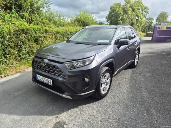 Toyota RAV4 Estate, Petrol Hybrid, 2021, Grey