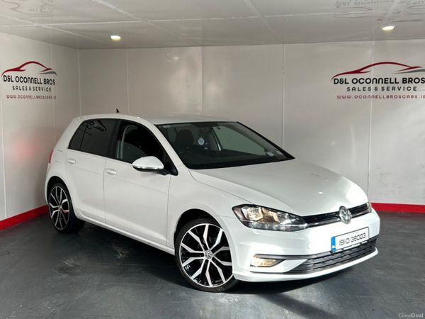 Volkswagen Golf Hatchback, Diesel, 2019, White