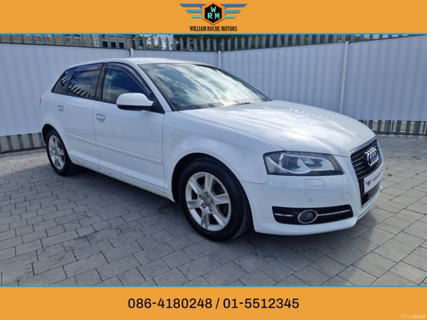 Audi A3 Hatchback, Petrol, 2013, White