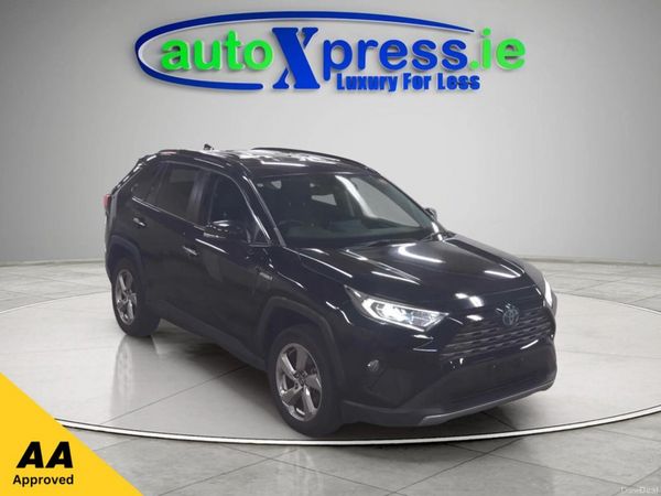 Toyota RAV4 SUV, Petrol Hybrid, 2019, Black
