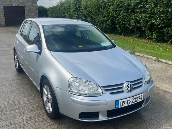 Volkswagen Golf Hatchback, Petrol, 2007, Silver
