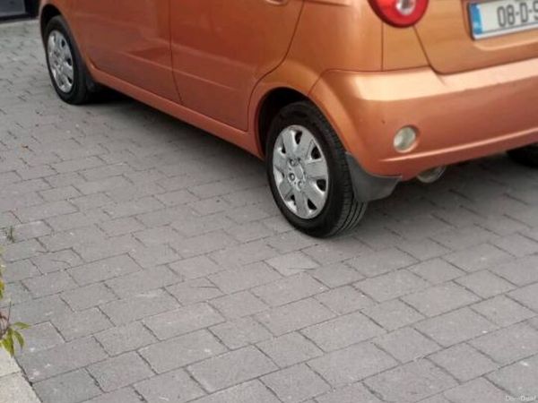 Chevrolet Matiz Hatchback, Petrol, 2008, Orange
