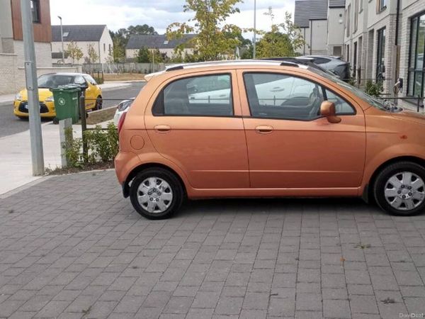 Chevrolet Matiz Hatchback, Petrol, 2008, Orange