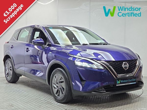 Nissan Qashqai MPV, Petrol, 2021, Blue