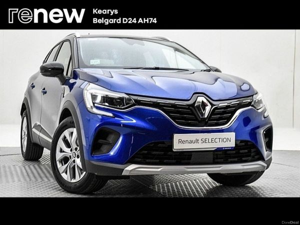 Renault Captur Hatchback, Petrol, 2020, Blue